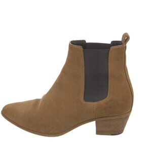 Saint Laurent Suede Ankle Chelsea Boots